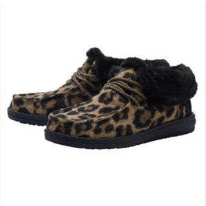 Hey Dude The Britt Leo Nut Ankle Bootie Leopard